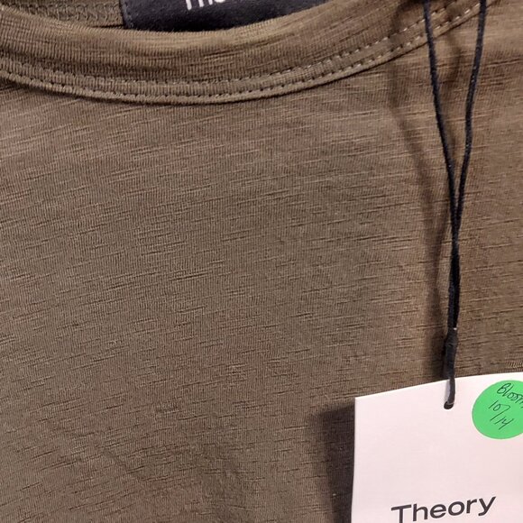 Theory Military Cosmos NWT S Tee - Picture 2 of 13